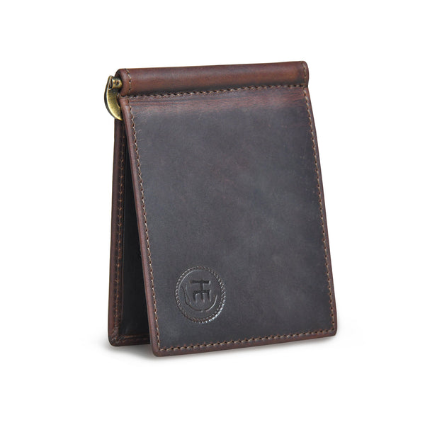 Genuine leather wallets for men - bifold, trifold and card wallets hand-stitched in Goa - Hema Emporium