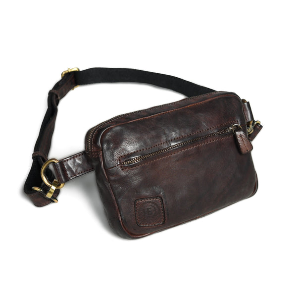 Leather sling bags and crossbody bags for men and women - hand-stitched in Goa - Hema Emporium