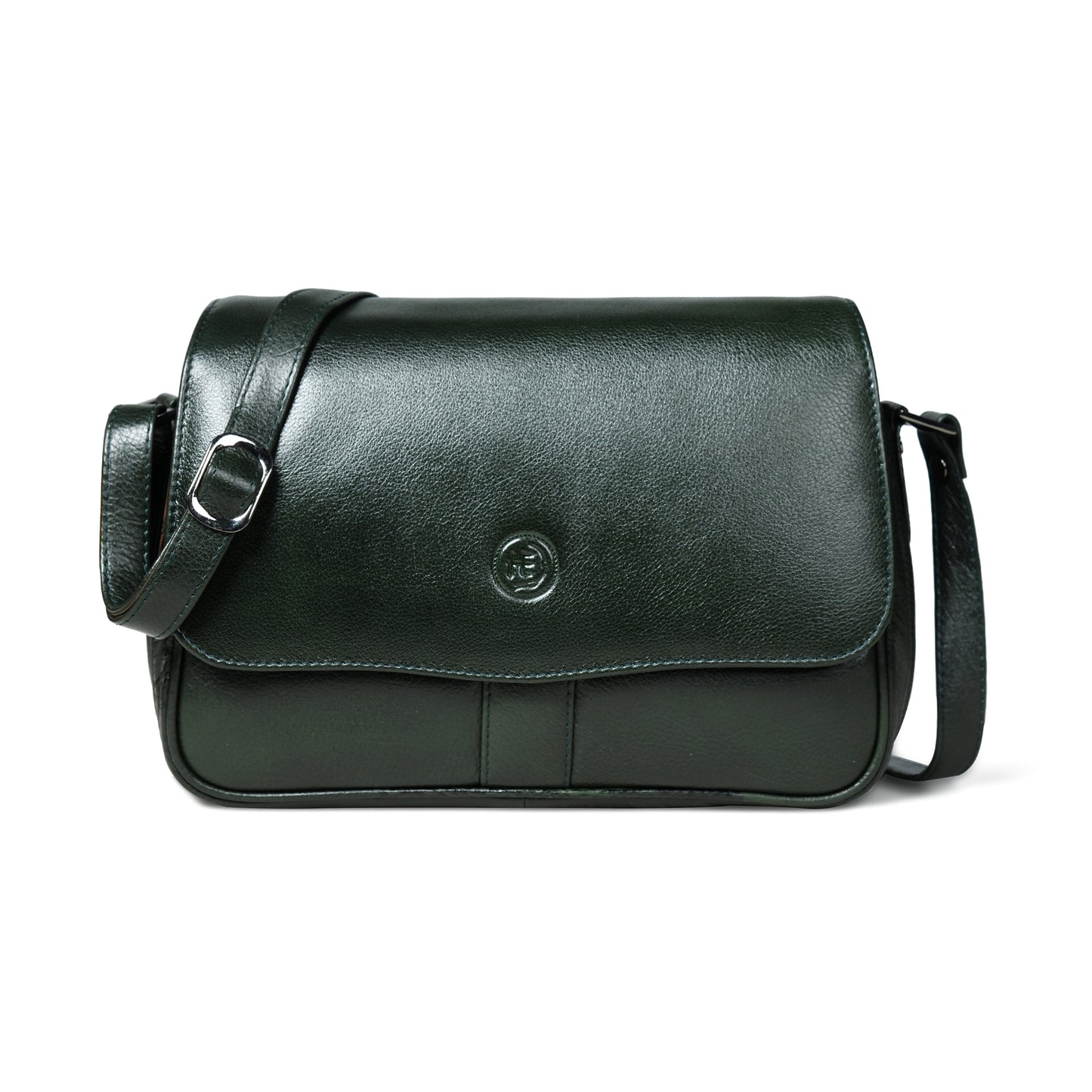 Soft Flap Women Bag - Forest Green