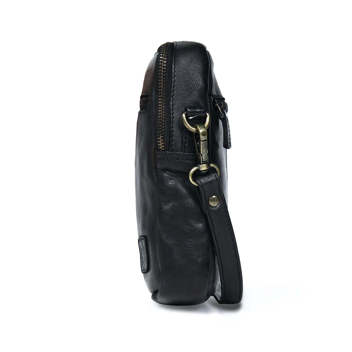 Mini square Messenger Bag - Black