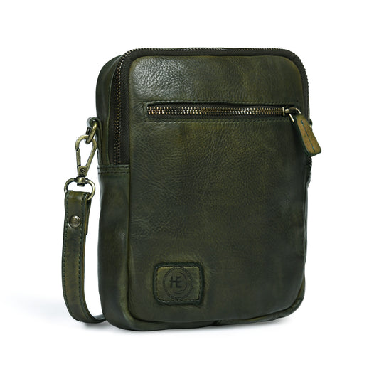 Mini square Messenger Bag - Olive Green