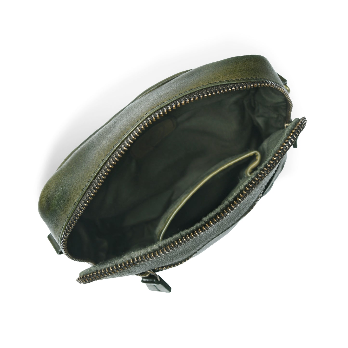 Mini square Messenger Bag - Olive Green