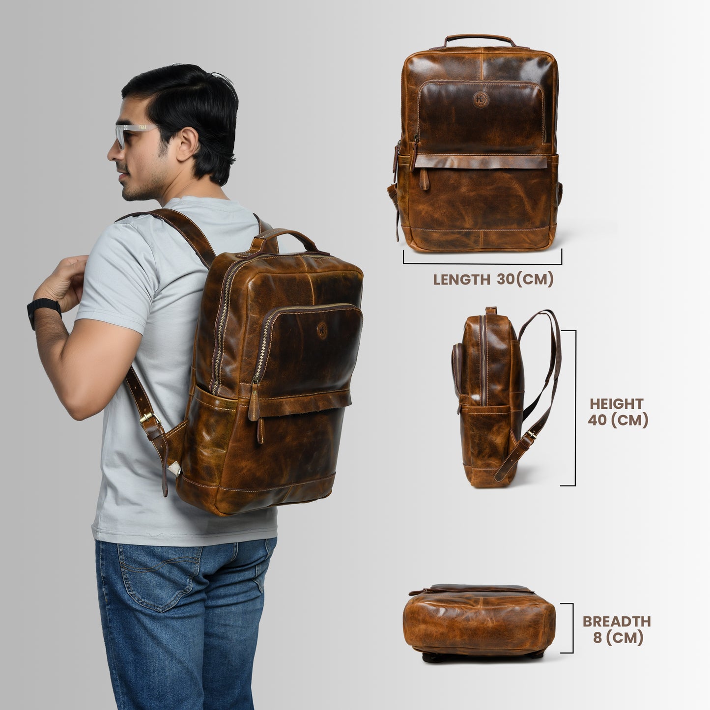 Daily Trek Backpack - Tan Brown