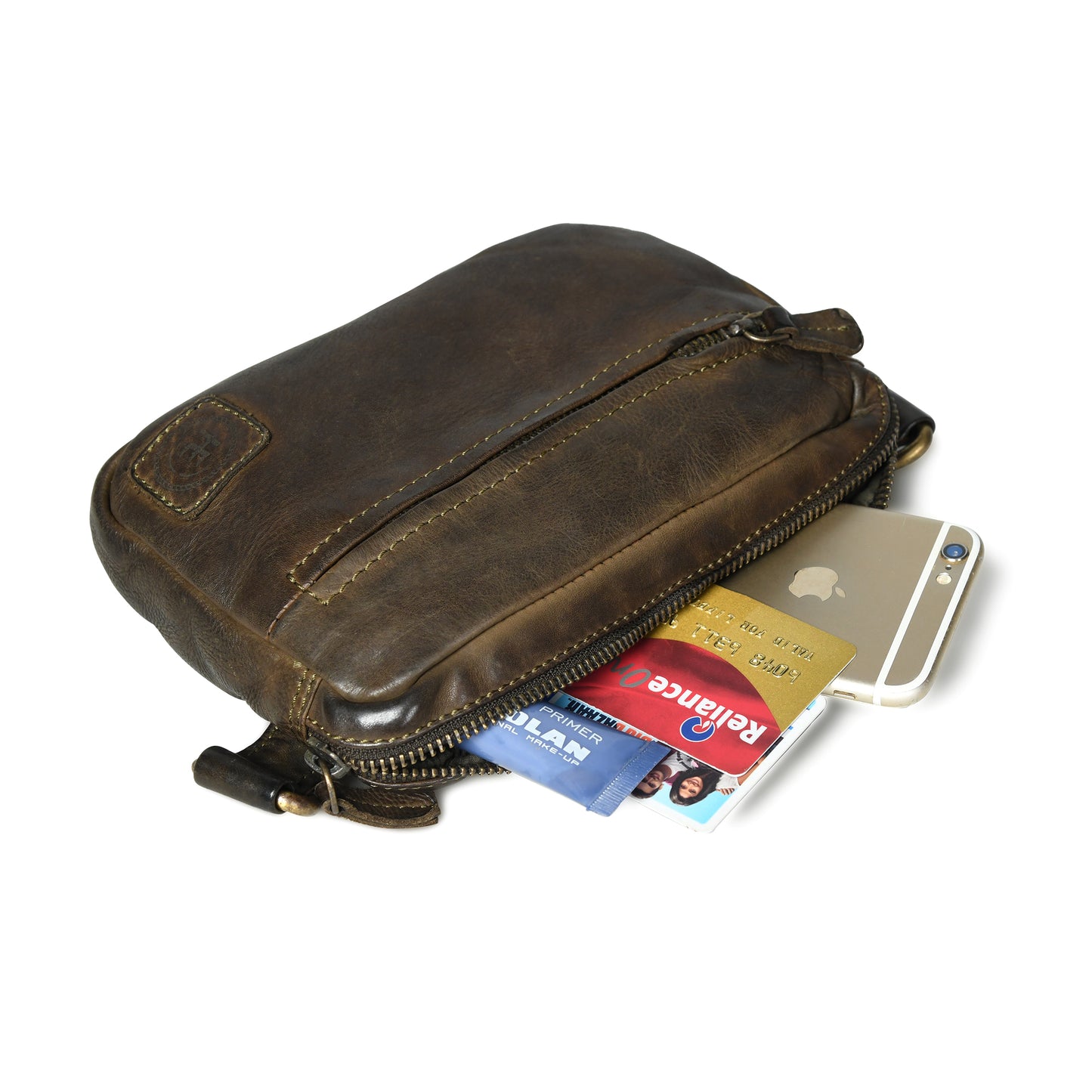 Daily Edge Crossbody - Tan Brown