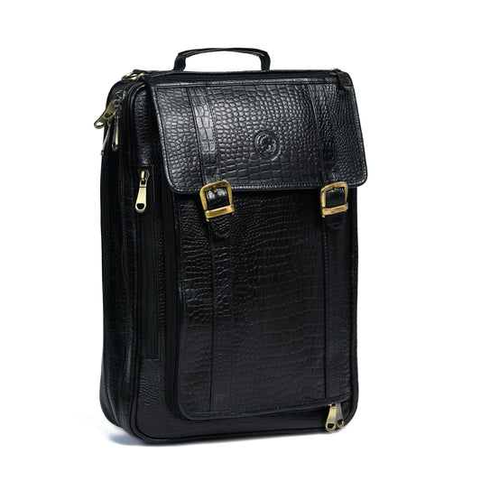 Workation Backpack | 2 in 1 Laptop bag - Black