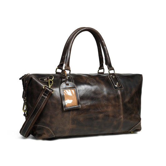 Heritage Haul Duffle - Dark Brown