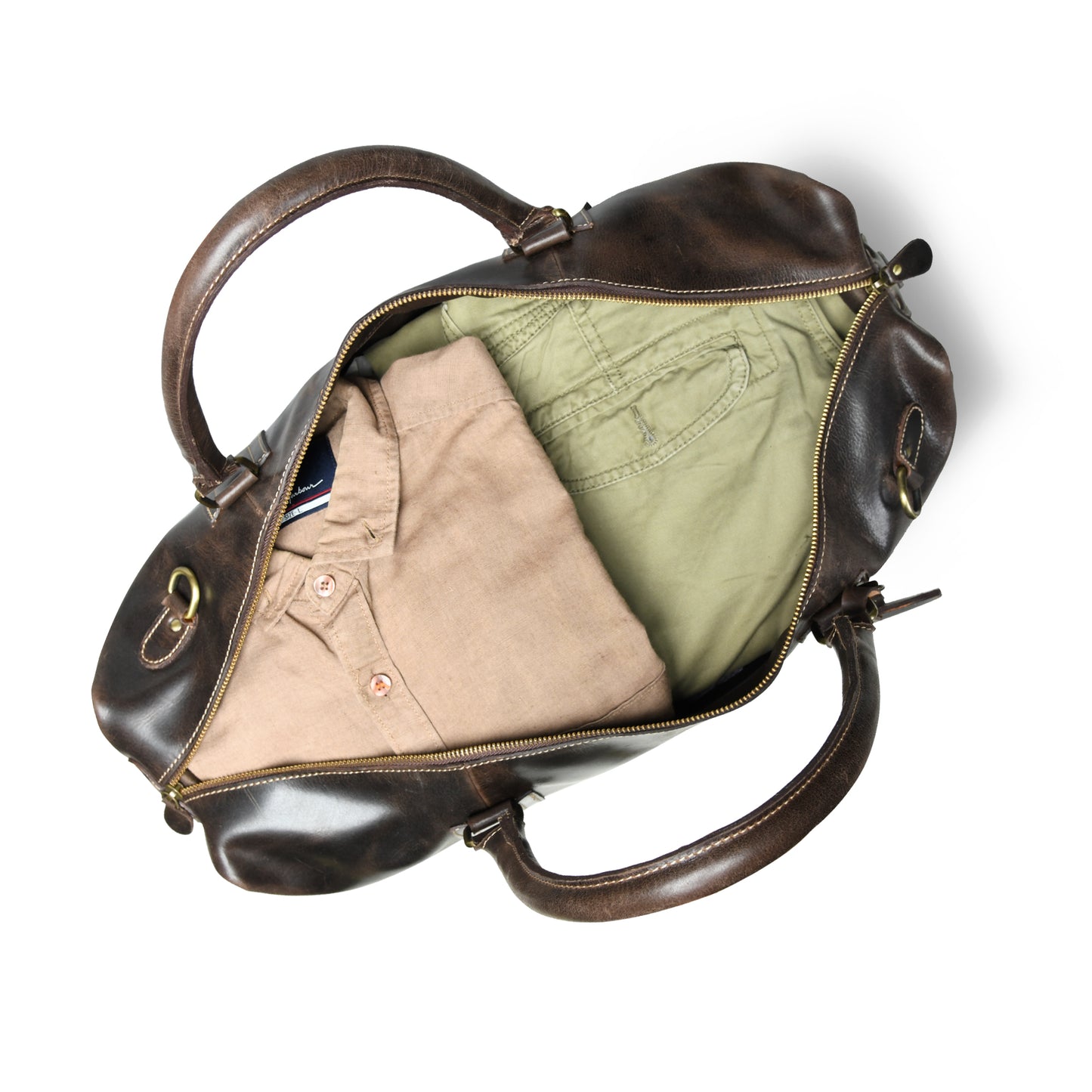 Heritage Haul Duffle - Dark Brown