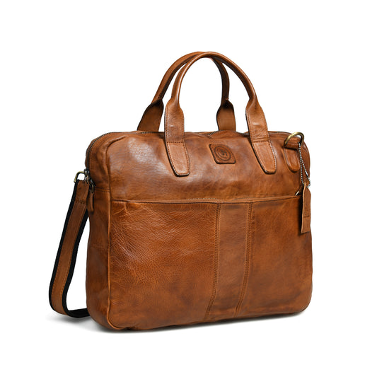 SaddleStone Executive Laptop Bag - Brown