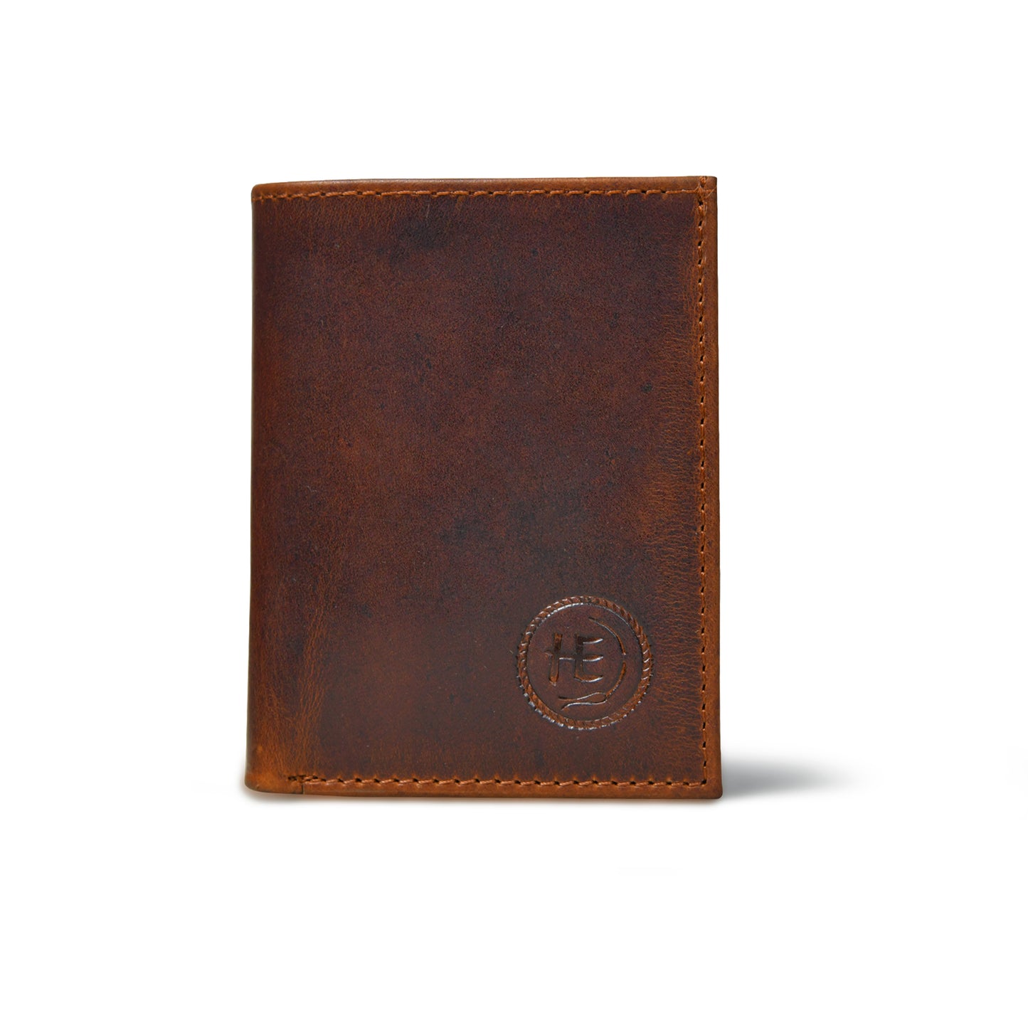 RustFold Leather Wallet - Tan Brown