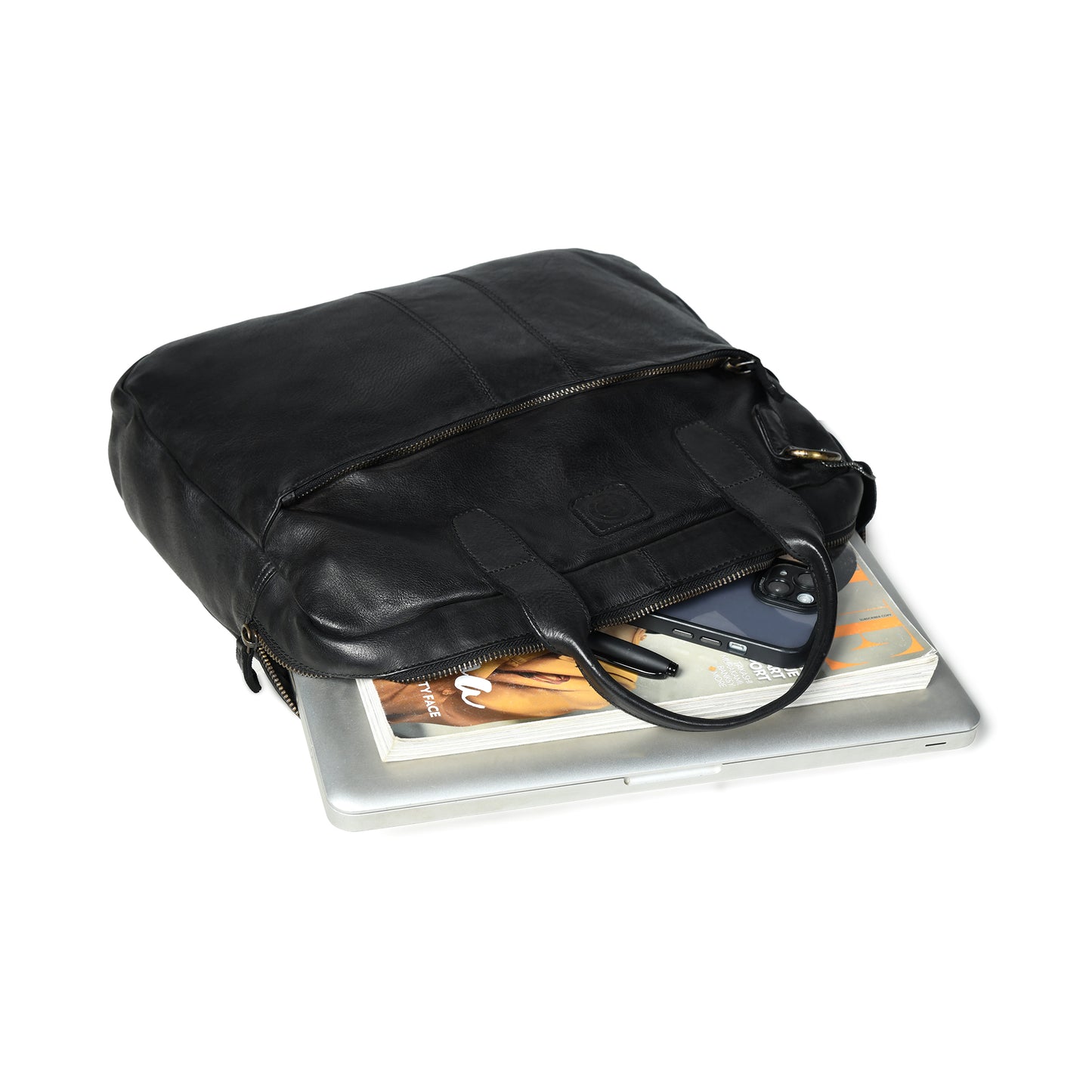 SaddleStone Executive Laptop Bag - Black