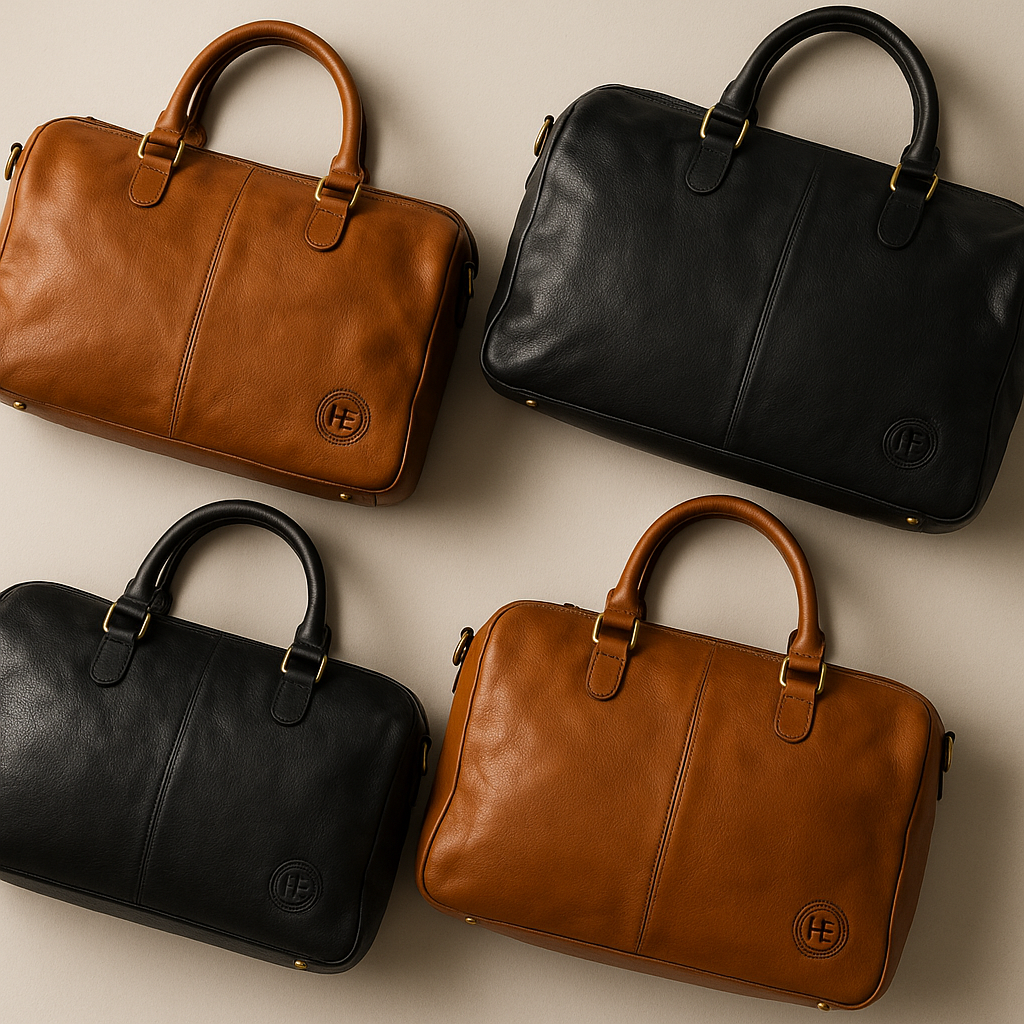 Branding with Leather: Corporate Logo Bags for Team Unity
