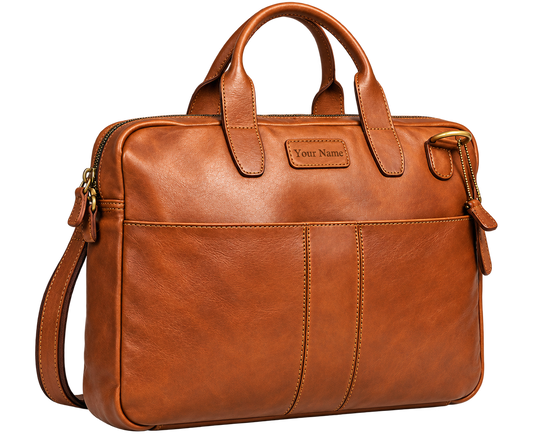 Monogrammed Leather Corporate Event Gifts