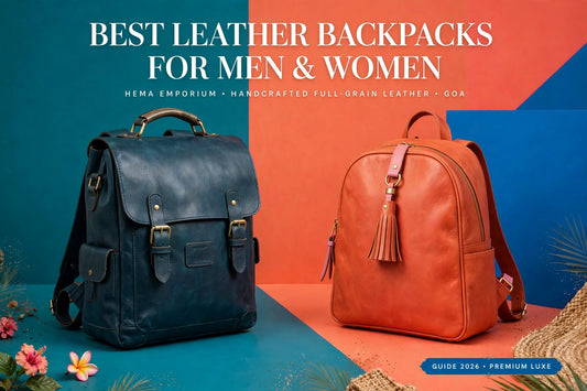 Best Leather Backpacks for Men and Women in India