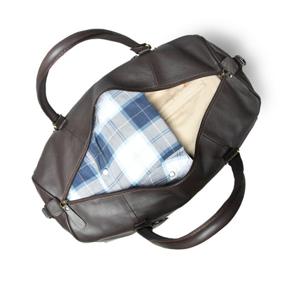 UrbanTrek Luxe Duffle - Dark Brown