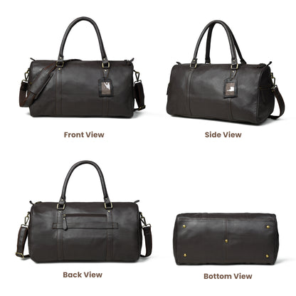 UrbanTrek Luxe Duffle - Dark Brown