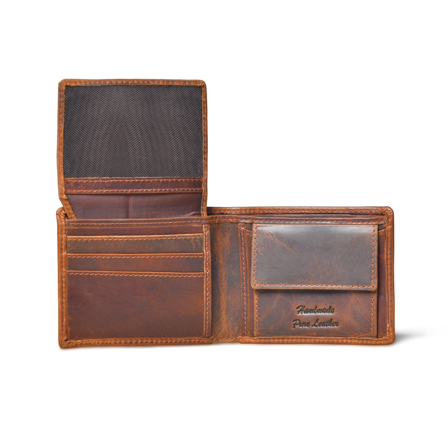 PureFold Classic Wallet - Maroon Red