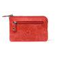 Rover Leather Pouch with Three Zip Pockets