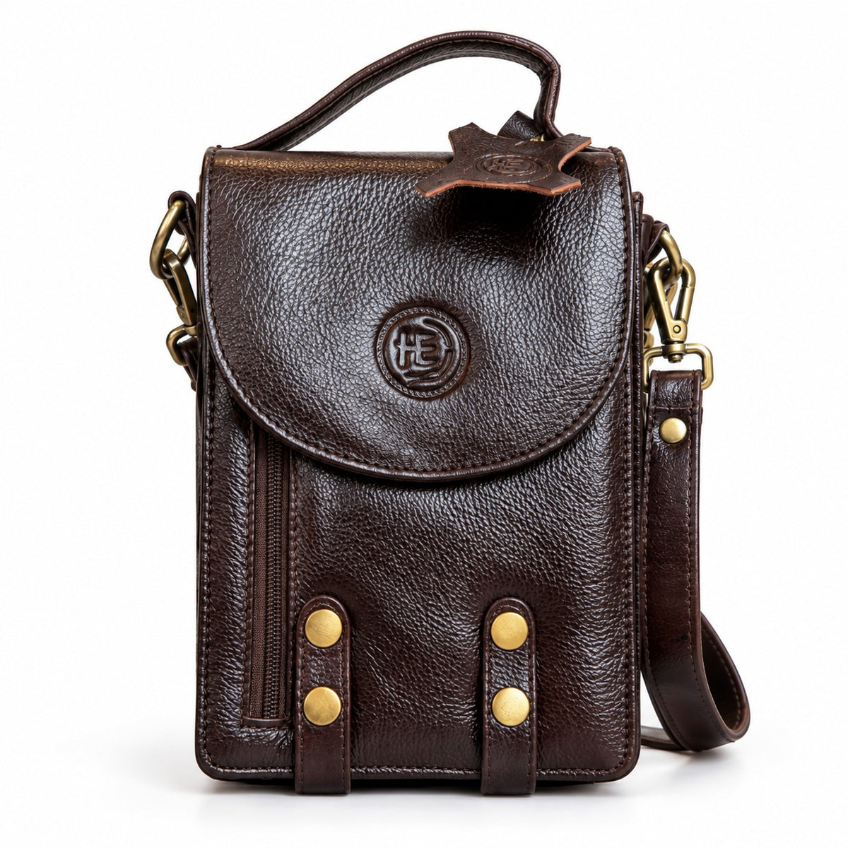Multitasker Leather Sling Bag