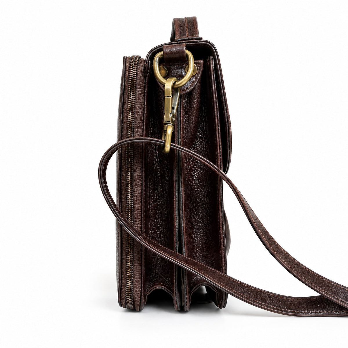 Multitasker Leather Sling Bag