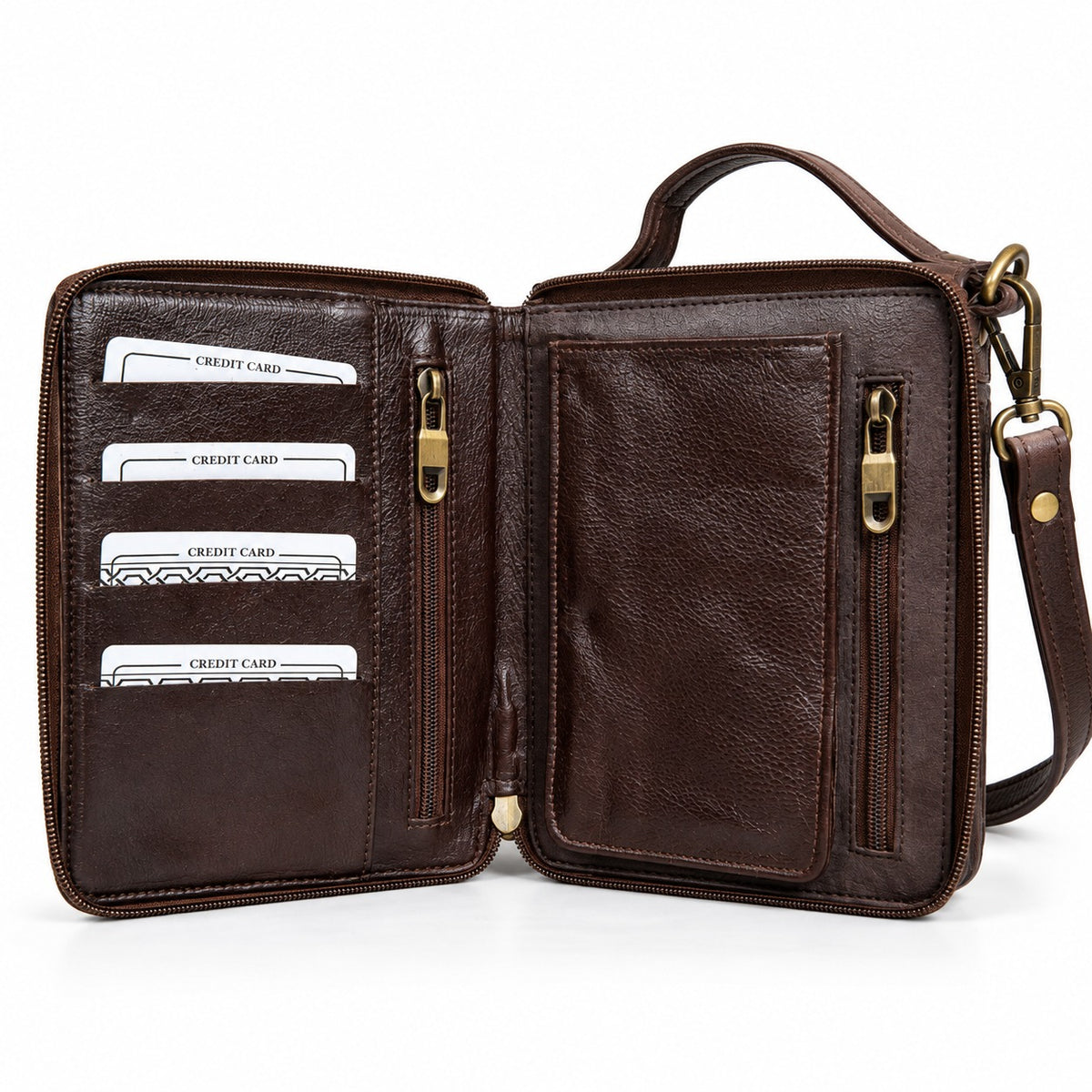 Multitasker Leather Sling Bag