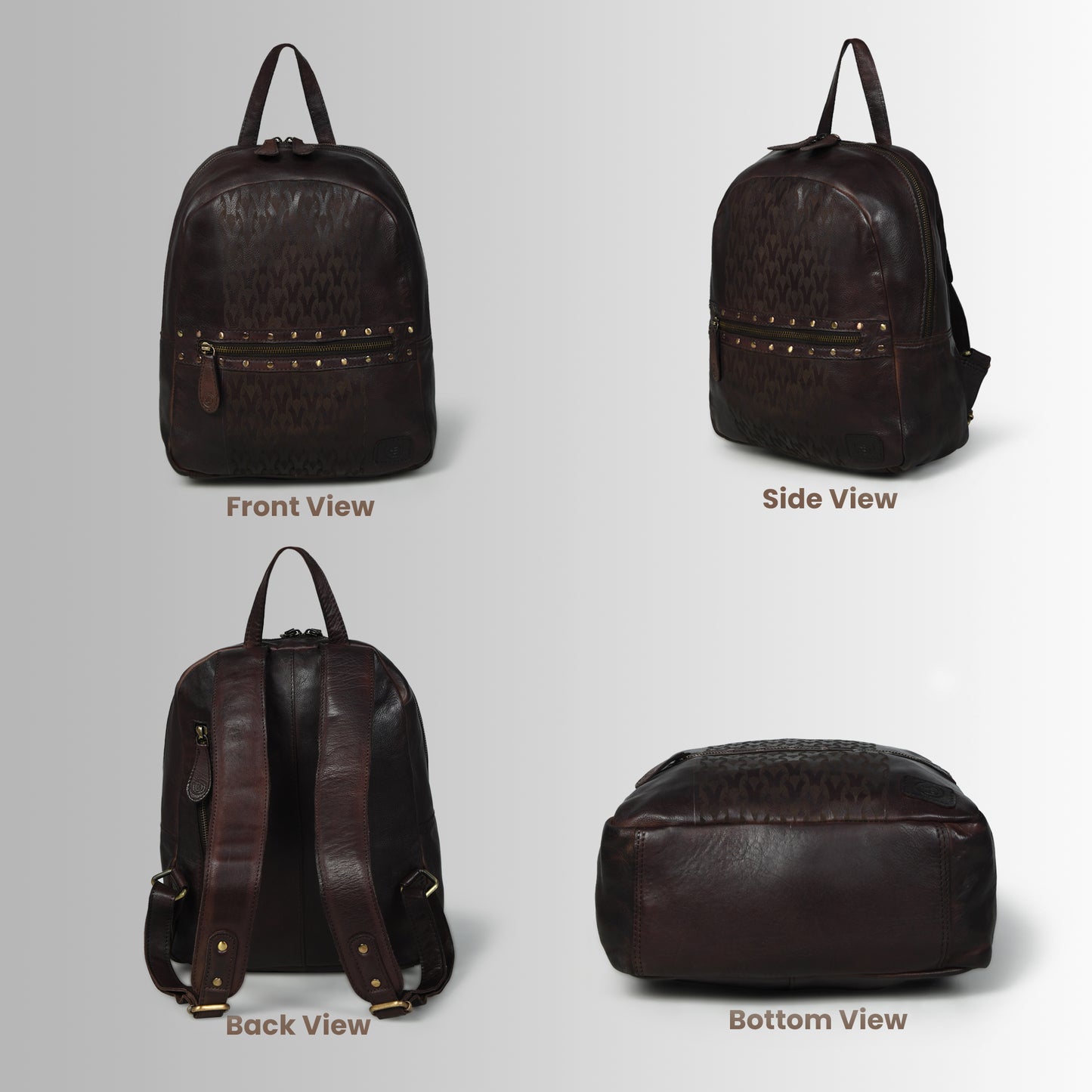 The Mira- Leather Mini Backpack for Women