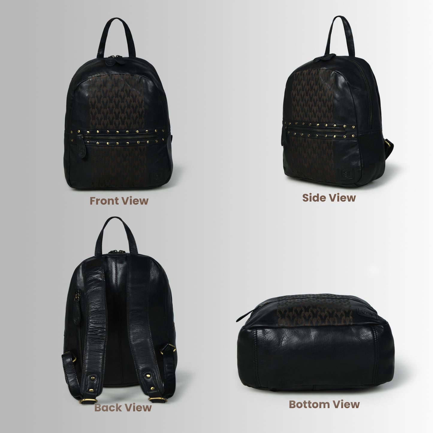 The Mira- Leather Mini Backpack for Women
