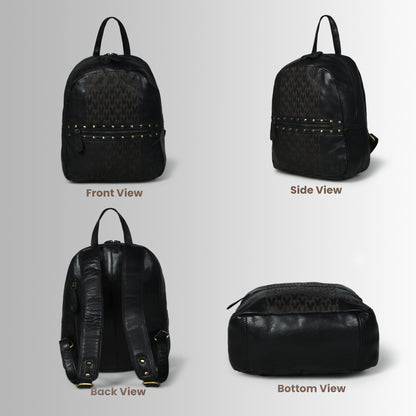 The Mira- Leather Mini Backpack for Women