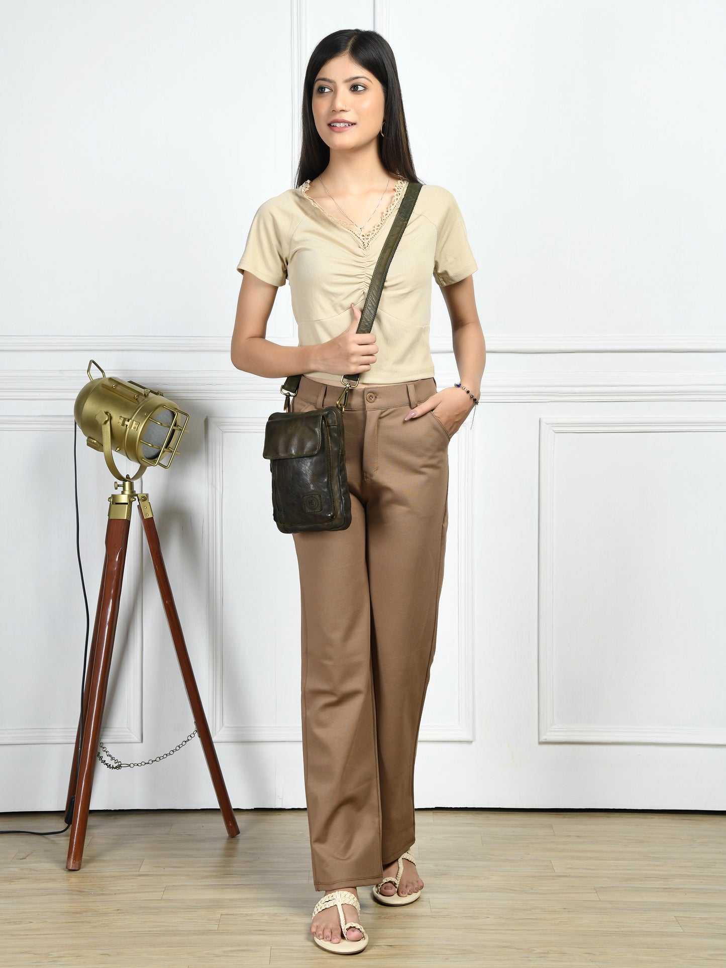 Timeless Mini Sling - Dark Brown