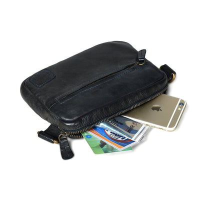 Daily Edge Crossbody - Navy Blue