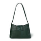 Women's Croc Accent Leather Shoulder Bag