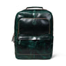 Forest Green leather bag - front view, handcrafted buffalo leather | Hema Emporium