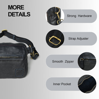 Daily Edge Crossbody - Navy Blue