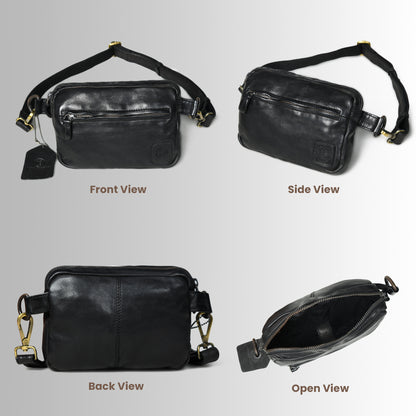 Daily Edge Crossbody - Black