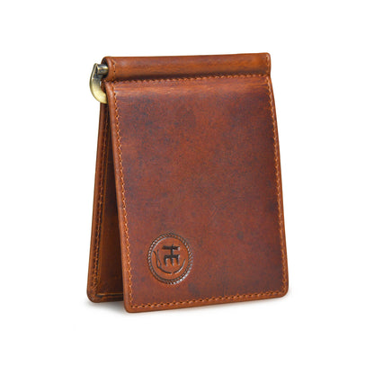 SafeCarry Leather Wallet - Brown