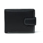 Sentinel RFID Blocking Men's Leather Bifold Wallet with Snap Tab