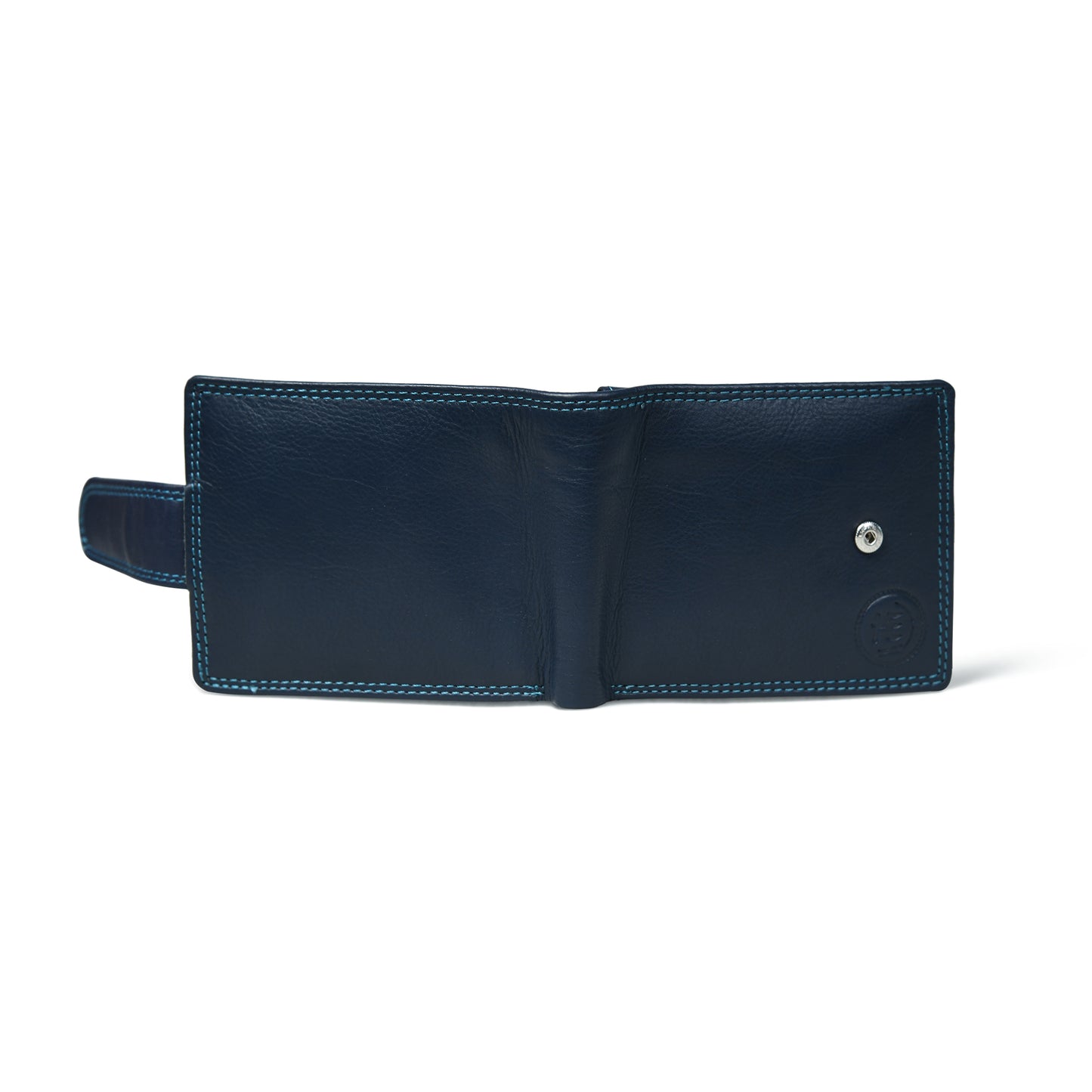 Sentinel RFID Blocking Men's Leather Bifold Wallet with Snap Tab