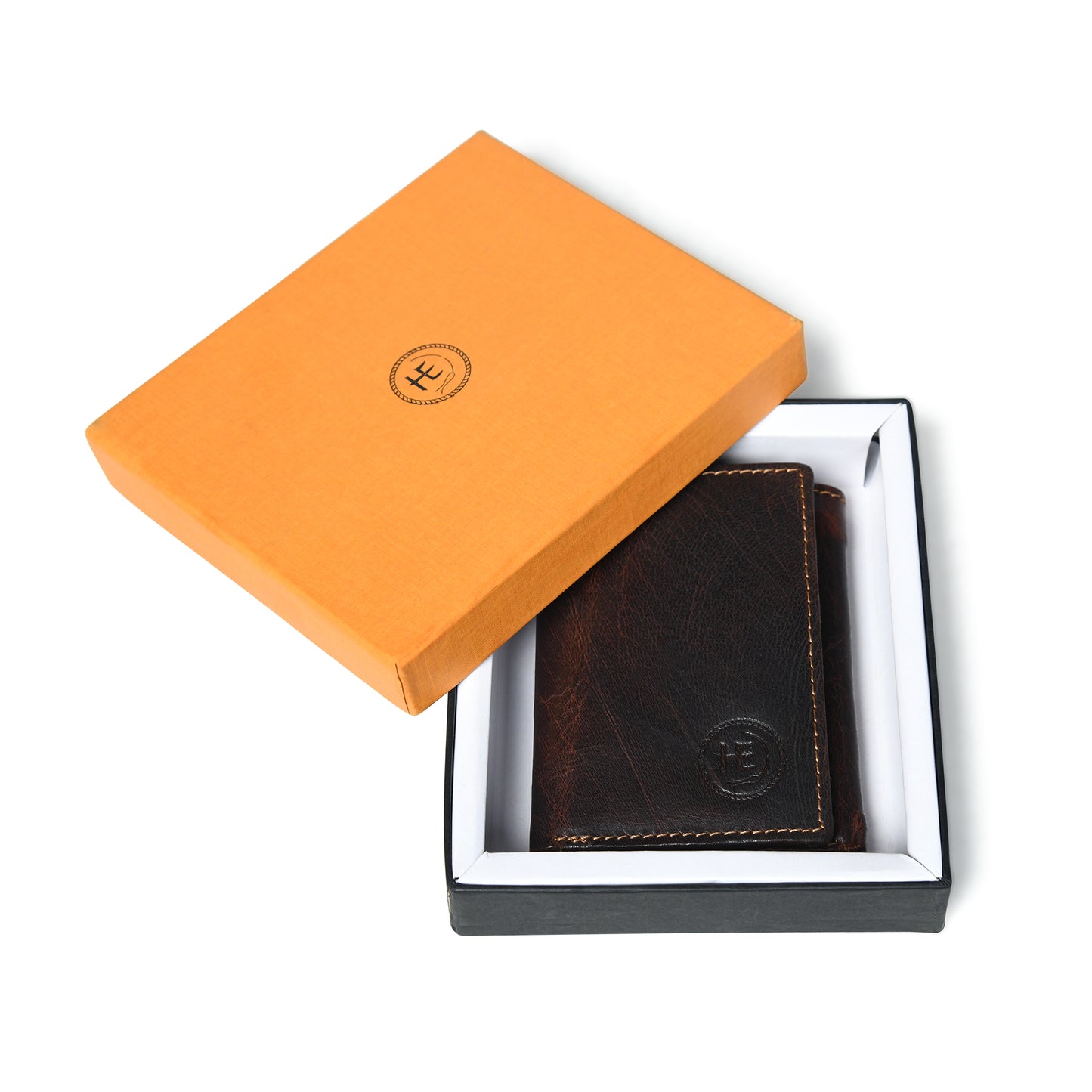 Agent RFID Trifold Leather Wallet