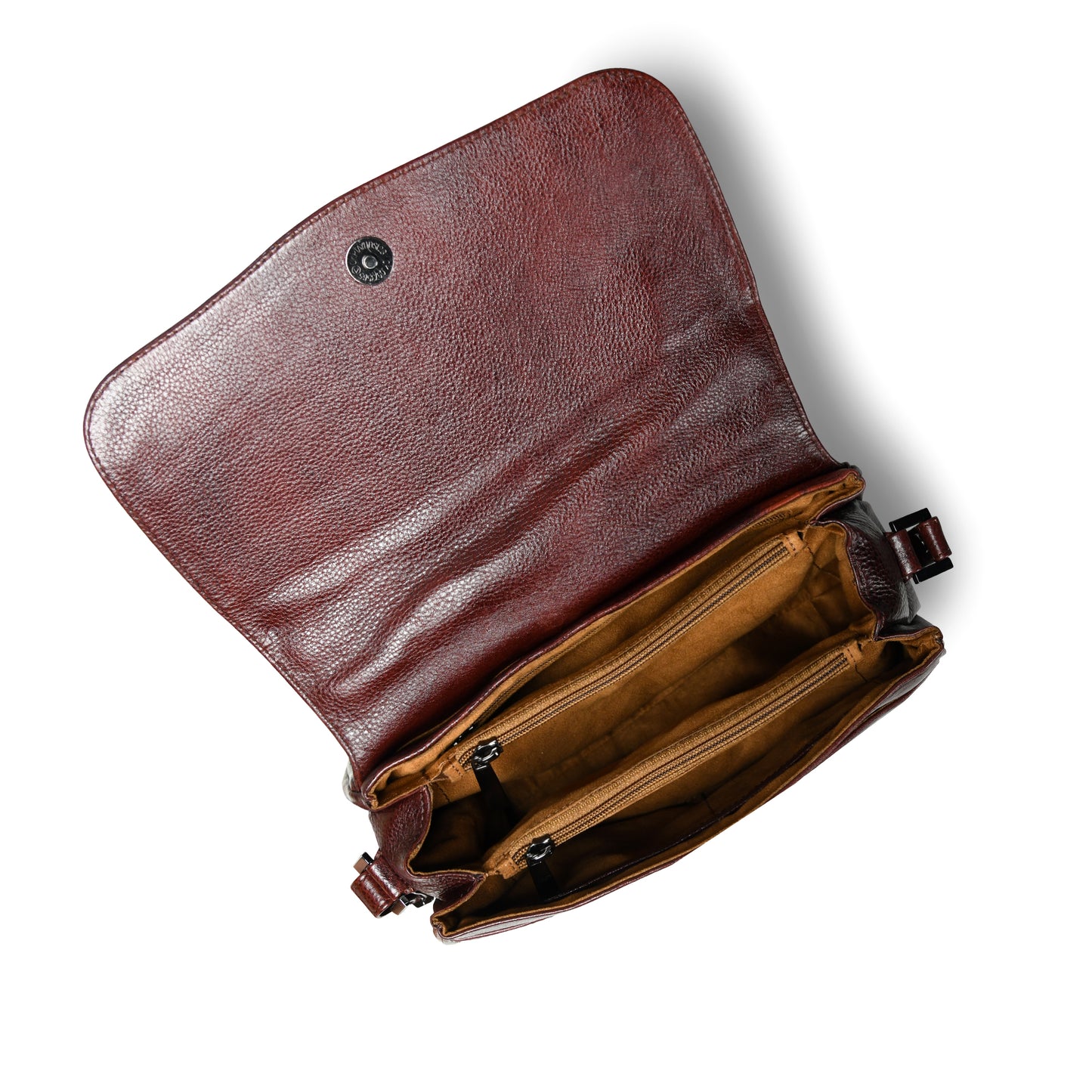 Soft Flap Women Bag - Maroon Red