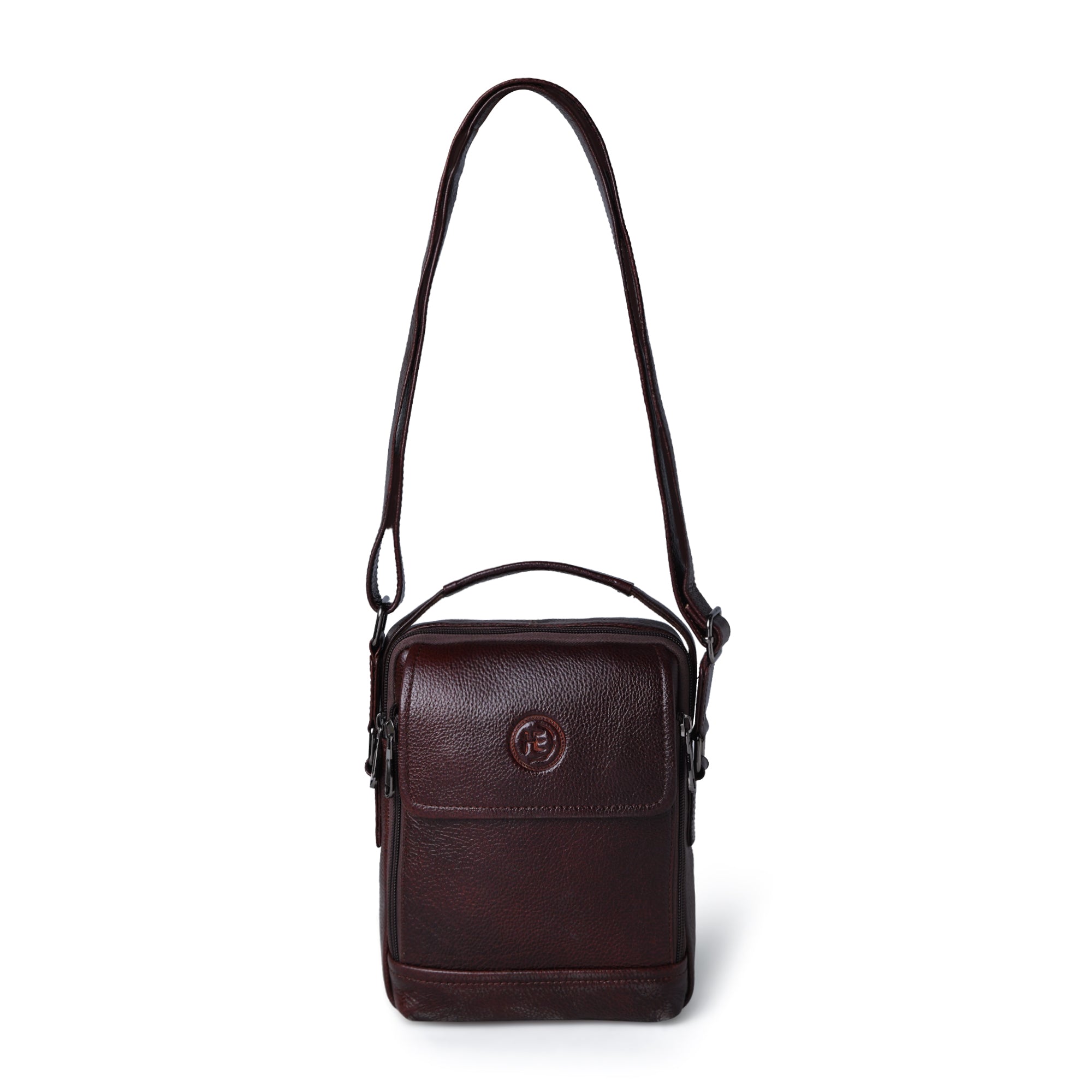 Marquess men's leather crossbody sling bag