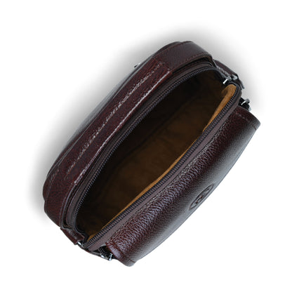 Marquess Men's Leather Crossbody Bag
