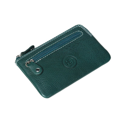 Rover Leather Pouch with Three Zip Pockets
