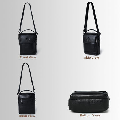 Marquess Men's Leather Crossbody Bag