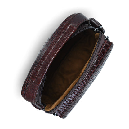 Marquess Men's Leather Crossbody Bag