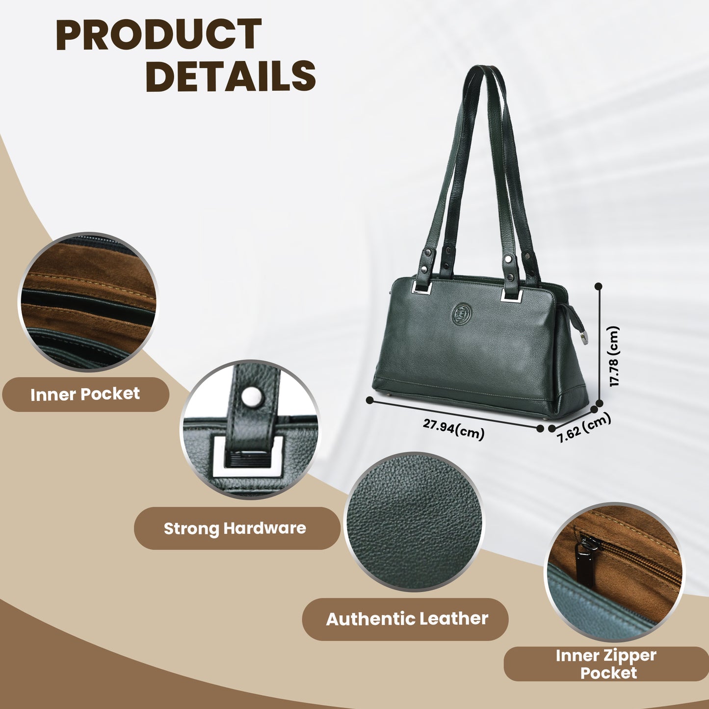 Windsor Leather Office Handbag for Women