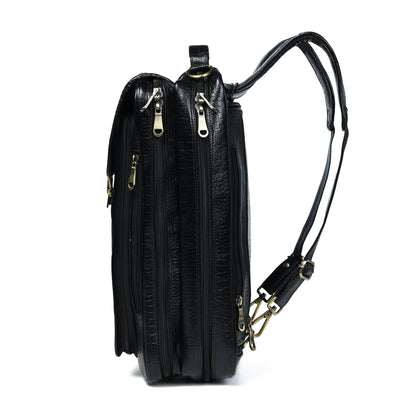 Workation Backpack | 2 in 1 Laptop bag - Black