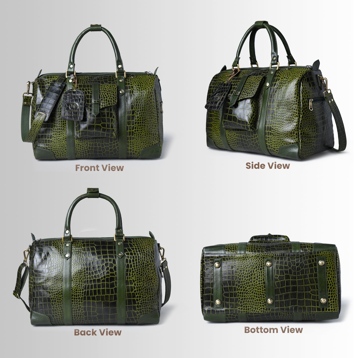 Regent Leather Weekender Bag
