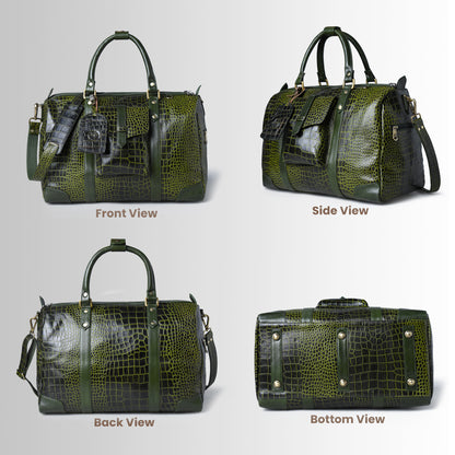 Regent Leather Weekender Bag