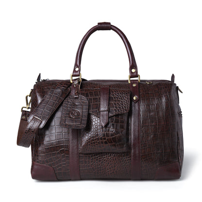 Regent Leather Weekender Bag