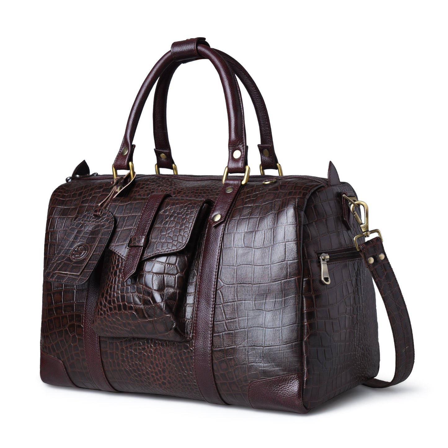 Regent Leather Weekender Bag