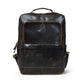 Dark Brown leather bag - front view, handcrafted buffalo leather | Hema Emporium